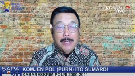 Biodata Komjen Pol Purn Ito Sumardi Eks Kabareskrim Yang Dituduh