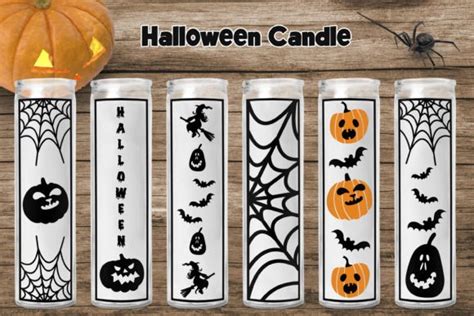 Halloween Candle Svg Graphic By Svetlanakrasdesign · Creative Fabrica