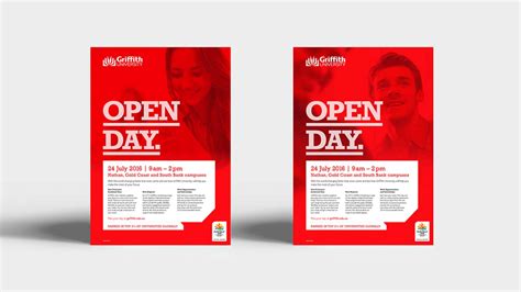 Griffith University Open Day Campaign Our Projects Jsacreative