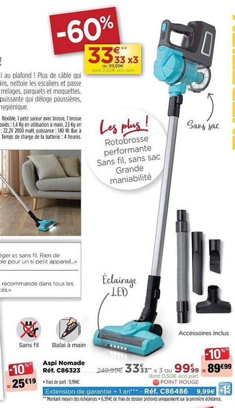 Promo Aspi Nomade Chez Teleshopping Icatalogue Fr