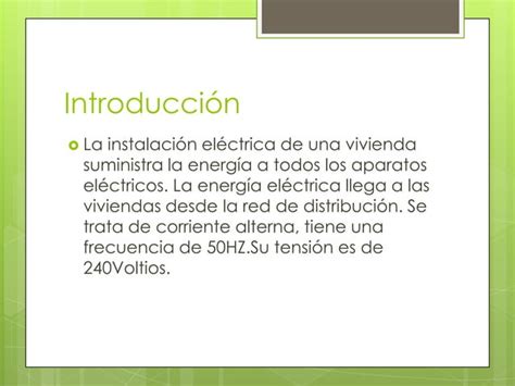 Elementos Basicos De Una Instalacion Electrica Ppt