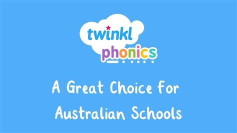 Twinkl Phonics A Great Choice For Australian Schools