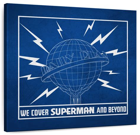 Daily Planet Covers Superman Wall Art | Digital Art