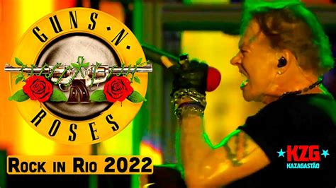 GUNS N ROSES No Rock In Rio 2022 YouTube