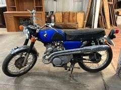 Honda Cl Motorcycle Miles Integrity Auctioneers