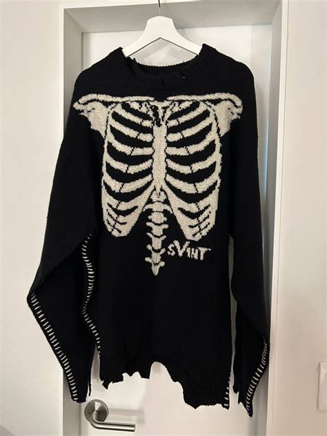 Yahoo Saint Mxxxxxx Saint Michael X Vlone Bone Wool