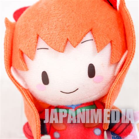 Evangelion Asuka Langely Plugsuit 1 Mini Plush Doll Sega Japan Anime