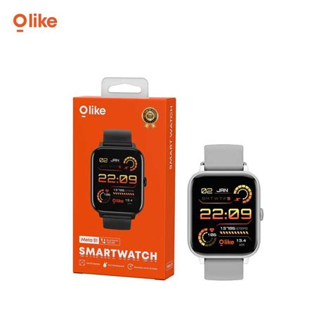 Jual Olike Smartwatch Meta S Hd Screen Custom Face Water Resistant