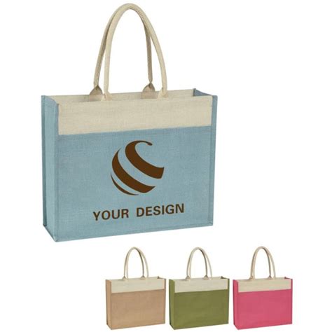 Sustainable Jute Tote Bag With Customizable Design By Decentcustom