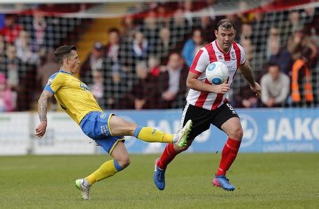 Torquay Uniteds Damon Lathrope Clears Front Editorial Stock Photo