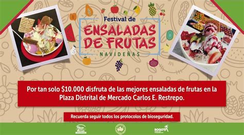 Primer Festival de Ensaladas de Frutas Navideñas Bogota gov co