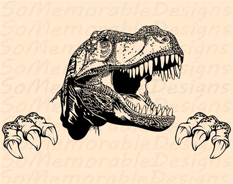 Tyrannosaurus Rex Svg Tyrannosaurus Rex Svg Files Etsy