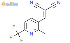 2 Methyl 6 Trifluoromethyl Pyridin 3 Yl Methylene Malononitrile