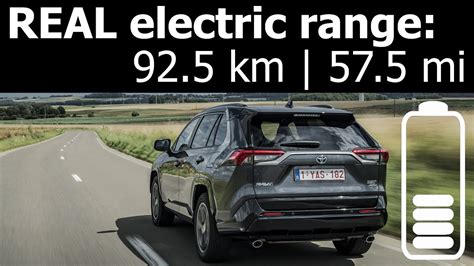 Toyota RAV4 Plug In Hybrid Prime Electric Range City Highway Real Life