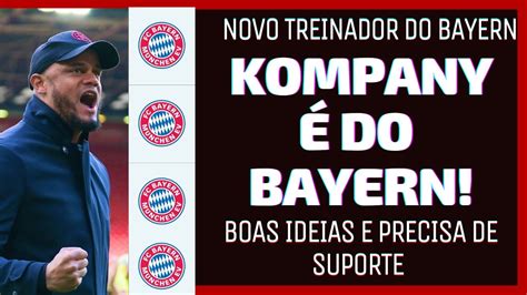 Vincent Kompany O Novo Treinador Do Bayern De Munique Youtube