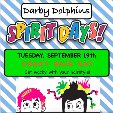 Spirit Day - Crazy Hair Day! — Darby Avenue Elementary PTA