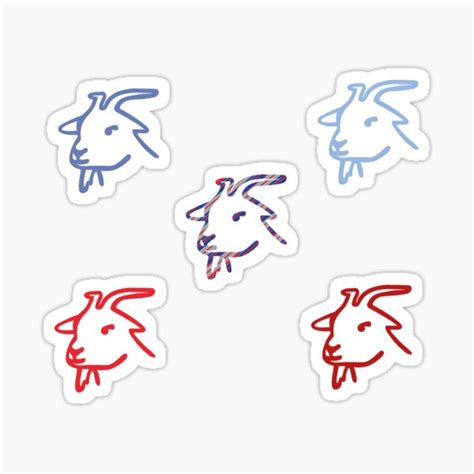 Simone Biles Greatest Of All Time GOAT Sticker Pack Sticker For Sale