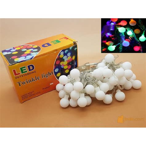 Jual Tb Lampu Tumblr Led Anggur Bola Rgb Bulat Warna Warni Lampu Hias