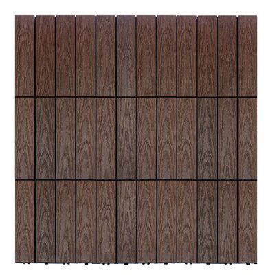 Newtechwood Ultrashield Naturale Composite X Interlocking Deck