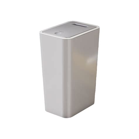 Household Push Type Light Luxury Trash Can For Living Room Kitchen And