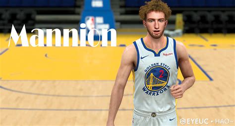 Nba 2k21 Nico Mannion Cyberface And Body Model By Hao