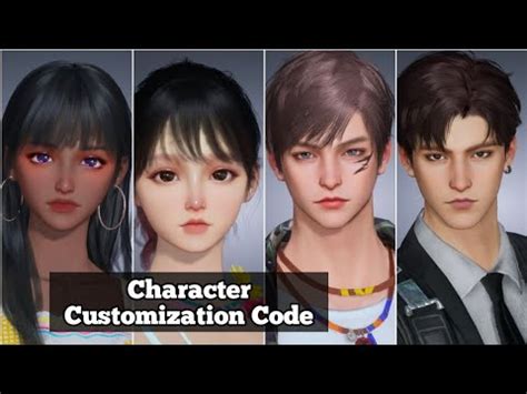 UNDAWN Character Customization Code YouTube