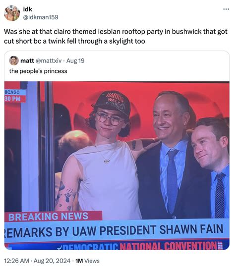 Was She At That Clairo Themed Lesbian Rooftop Party In Bushwick That Got Cut Short Bc A Twink