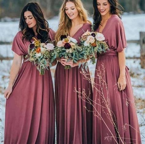 Bridesmaid Dress /infinity Dress /burgundy Navy Dusty Rose Mauve Sage ...