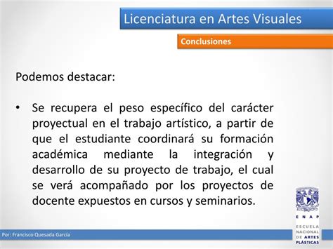 Ppt Licenciatura En Artes Visuales Powerpoint Presentation Free