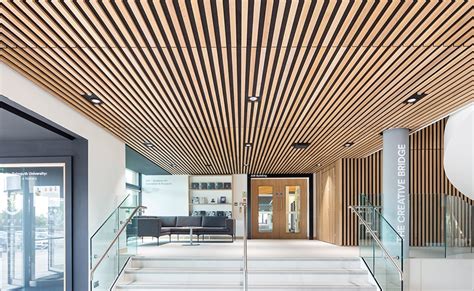 7 Photos Timber Slat Ceiling Systems And Review Alqu Blog