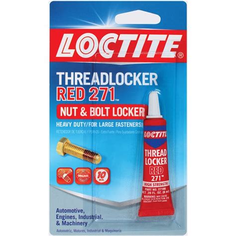 Loctite Threadlocker Red 271 6ml