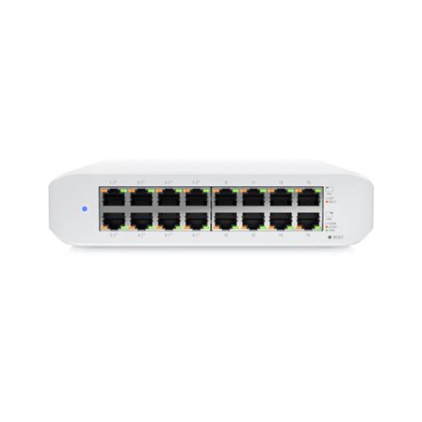 Ubiquiti Usw Lite 16 Poe Unifi 16 Port Gigabit Poe Compliant Managed Switch