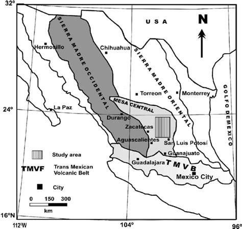 unveiling  sierra madre occidental  map guide