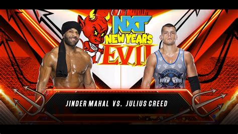 Wwe 2k23 Gameplay Jinder Mahal Won Against Julius Creed With A