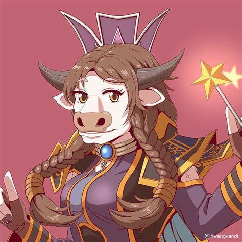 Tauren Girl Art World Of Warcraft Know Your Meme