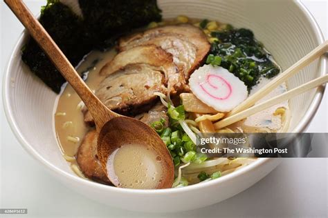 Washington Dc Tonkotsu Ramen With Chashu Pork At Kanji Kana A