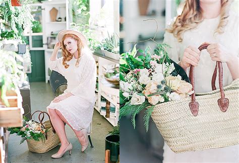 Flower Shop Bridal Session With Asheville North Carolina Florist ...