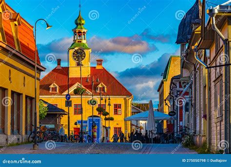 Rauma, Finland, July 28, 2022: Old Town Hall in Finnish Town Rau Editorial Stock Photo - Image ...