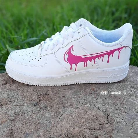 Custom Air Force Drip Nike Swoosh AF1 Custom AF1 Custom Nike Custom