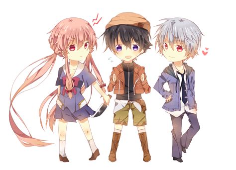 Mirai Nikki Chibi Photo 33812599 Fanpop