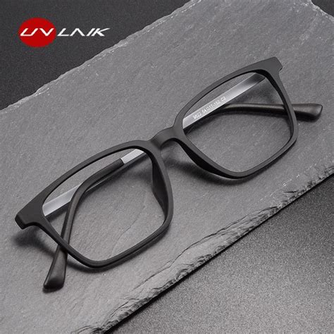 Ultralight Tr90 Glasses Frame Men Pure Titanium Myopia Glasses Male Comfortable Square Large