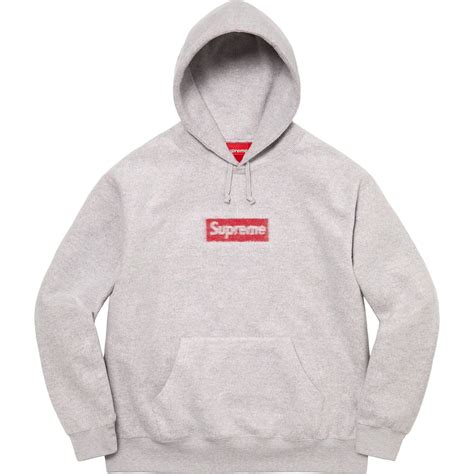 Inside Out Box Logo Hooded Sweatshirt Spring Summer 2023 Supreme