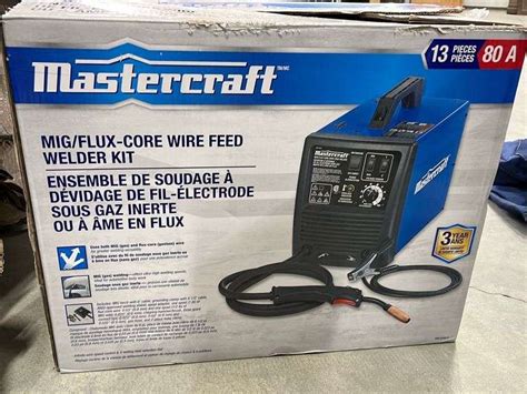 Mastercraft Flux Core Mig Welder Yorkton Auction Centre