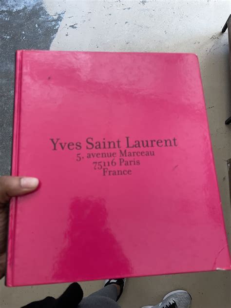 Yves Saint Laurent | Yves saint laurent, Fashion books, Book cover
