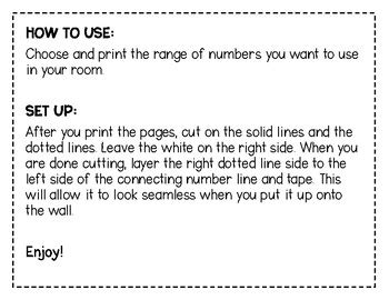 Classroom Positive and Negative Decimal Number Line (-10 to 10) | TPT