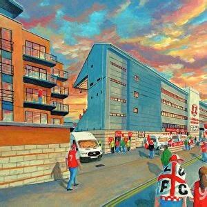 Brunton Park Stadium Fine Art Carlisle United Football Club