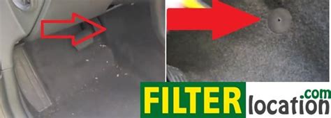 Volvo S40 Cabin Air Filter Location