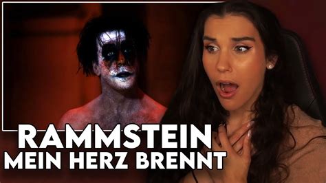 GORGEOUS First Time Reaction To Rammstein Mein Herz Brennt YouTube