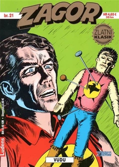 Zagor zlatni klasik 21 Vudu 3 naslovnica mat Strip knjižara Babilon