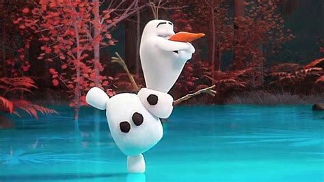 At Home With Olaf Dancing On Ice Trailer New Frozen 2020 Olaf